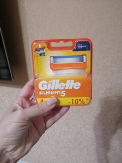 Сменные кассеты для бритв Gillette, Fusion, для мужчин, 4 шт, 81372251 - фото 4 от пользователя