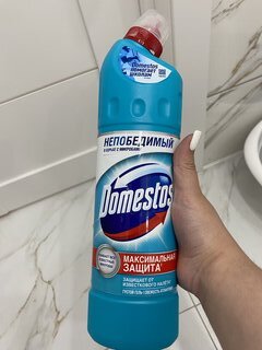 Чистящее средство универсальное, Domestos, Свежесть Атлантики, гель, 500 мл - фото 5 от пользователя