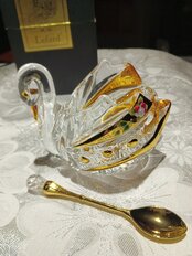 Соусник стекло, Lefard, Gold glass, с ложкой, 195-123 - фото 4 от пользователя
