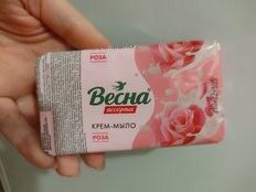 Мыло Весна, Ассорти роза, 90 г - фото 2 от пользователя