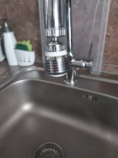 Аэратор для смесителя, пластик, шар, индивидуальная упаковка, ComfortFactor, 8 221, 45232 - фото 6 от пользователя