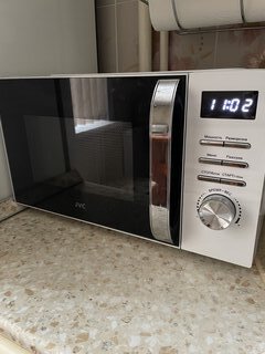 Микроволновая печь JVC, JK-MW260D, 20 л, 700 Вт, электронная, 5 уровней мощности, белая - фото 1 от пользователя