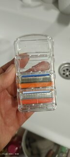 Станок для бритья Gillette, Fusion, для мужчин, 3 сменные кассеты - фото 4 от пользователя