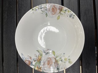 Салатник фарфор, круглый, 17х5 см, 0.6 л, Идиллия Верона, Добрушский фарфоровый завод, 0С2366Ф34 - фото 1 от пользователя