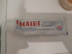 Зубная паста Lacalut, White, 75 мл - фото 8 от пользователя