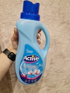 Кондиционер для белья Active, 1.5 л, Орхидея - фото 5 от пользователя