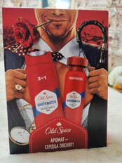 Набор подарочный для мужчин, Old Spice, WhiteWater, дезодорант спрей 150 мл + гель для душа 250 мл - фото 9 от пользователя