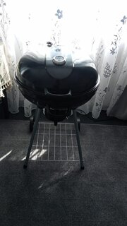 Гриль 560х820 мм, с крышкой, 56х56х82см, круглый, C020003 - фото 1 от пользователя