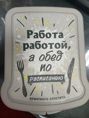 Контейнер пищевой для бутербродов пластик, 17х13х4.2 см, в ассортименте, с декором, Бытпласт, Phibo, 431285434/4312854 - фото 4 от пользователя