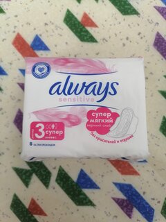 Прокладки женские Always, Ultra Super Single, 8 шт, ультратонкие, 0001011755 - фото 3 от пользователя