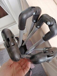 Кресло складное 45х80х90 см, Элит, черное, ткань, с сумкой-чехлом, 110 кг, Y6-1983 - фото 6 от пользователя