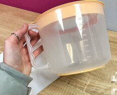 Емкость для миксера, пластик, мерная с крышкой, Plast team, Широкая Масленица, PT136010576 - фото 1 от пользователя