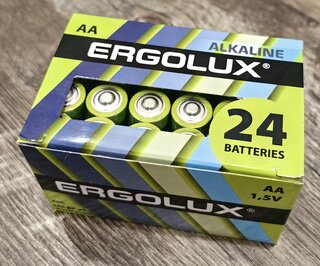 Батарейка Ergolux, ААА (LR03, 24A), Alkaline, щелочная, 1.5 В, блистер, 24 шт, 14213 - фото 2 от пользователя