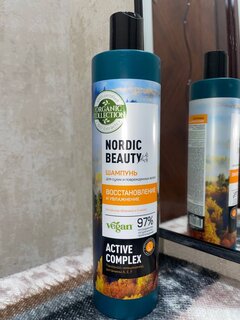 Шампунь Organic Collection, Восстановление и увлажнение, для поврежденных волос, 400 мл - фото 1 от пользователя