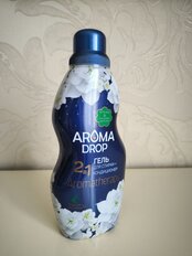 Гель для стирки Aroma Drop, 1 л, универсальный, Жасмин и Ветивер 2в1 - фото 5 от пользователя