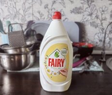 Средство для мытья посуды Fairy, Нежные руки Ромашка и витамин Е, 450 мл - фото 7 от пользователя