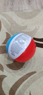 Мяч надувной, 51 см, 20&quot;, Bestway, Разноцветные полосы, 31021 - фото 8 от пользователя