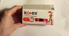 Тампоны Kotex, Актив, 16 шт, 1353920 - фото 1 от пользователя