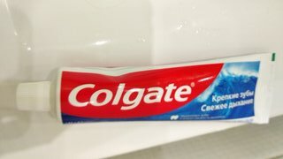 Зубная паста Colgate, Крепкие зубы Свежее дыхание, 100 мл - фото 2 от пользователя