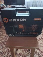 Перфоратор Вихрь, П-1000к, SDS-Plus, 1000 Вт, 5 Дж, 3 режима, с кейсом - фото 9 от пользователя