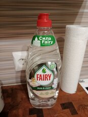 Средство для мытья посуды Fairy, Pure &amp; Clean, 650 мл - фото 1 от пользователя