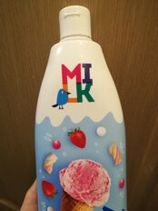 Крем-гель для душа Milk, Молоко и земляника, 800 мл - фото 8 от пользователя