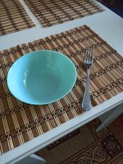 Салатник стеклокерамика, круглый, 16 см, Lillie Turquoise, Luminarc, Q6434/Q9350, бирюза - фото 7 от пользователя