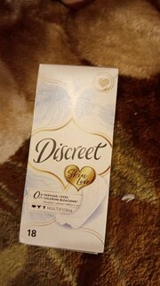 Прокладки женские Discreet, Skin Love Multiform, ежедневные, 18 шт, 0001037480 - фото 1 от пользователя