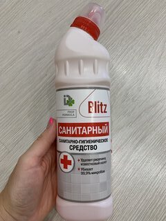 Средство для унитаза Blitz, Санитарный, 500 г, от ржавчины и известкового налета, 243 - фото 6 от пользователя