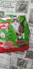 Корм для животных Kitekat, 350 г, для взрослых кошек, сухой, мясной пир, пакет, 10132138 - фото 2 от пользователя