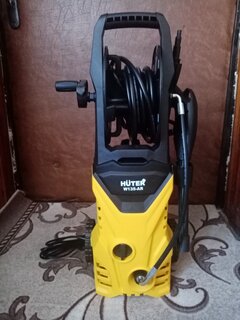Мойка высокого давления Huter, W135-AR, 70/8/9, 1.65 кВт, 135 бар, 360 л/ч, 1 насадка - фото 1 от пользователя