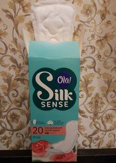 Прокладки женские Ola, Silk sense daily deo Бархатная роза, ежедневные, 20 шт - фото 1 от пользователя