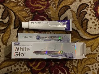 Зубная паста White Glo, отбеливающая антибактериальная 2в1, 100 г - фото 1 от пользователя