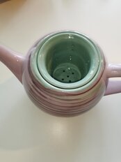 Чайник заварочный керамика, 1.2 л, с ситечком, Борисовская керамика, Лаванда Элегант, ЛАВ00014140 - фото 6 от пользователя