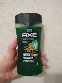 Гель для душа и шампунь Axe, Сила джунглей, для мужчин, 250 мл - фото 4 от пользователя