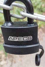 Замок навесной Apecs, PDR-50-45, блистер, цилиндровый, 3 ключа - фото 2 от пользователя