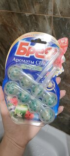 Подвеска для унитаза Бреф, Ароматы СПА Энергия, 2 шт, 50 г - фото 3 от пользователя