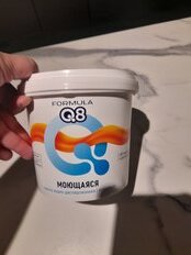 Краска воднодисперсионная, Formula Q8, акриловая, универсальная, моющаяся, влагостойкая, матовая, белоснежная, 1.5 кг - фото 6 от пользователя