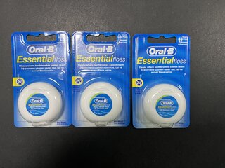 Зубная нить Oral-B, Essential floss мятная - фото 9 от пользователя