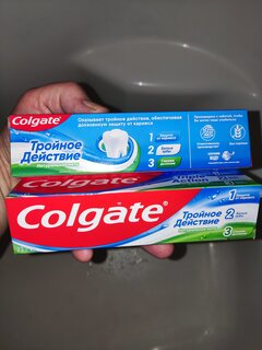 Зубная паста Colgate, Тройное действие, 50 мл - фото 2 от пользователя