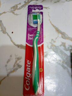 Зубная щетка Colgate, Зигзаг Плюс, средней жесткости, в ассортименте - фото 6 от пользователя