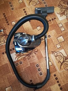Пылесос JVC, JH-VC310, 1800 Вт, с контейнером, 2 л, сухая уборка, циклон, синий - фото 2 от пользователя