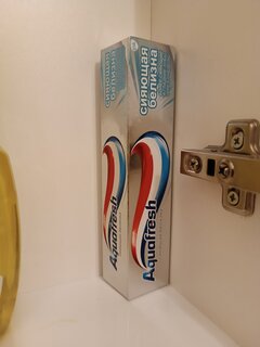 Зубная паста Aquafresh, Сияющая белизна, 75 мл - фото 4 от пользователя