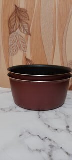 Форма для кулича алюминий, 18х18х9 см, 2 л, антипригарное покрытие, круглая, ТМ Мастерица, 46621814 - фото 4 от пользователя