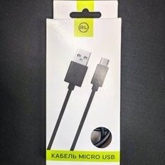 Кабель USB, Red Line, micro USB, 1 м, черный, УТ000002814 - фото 2 от пользователя