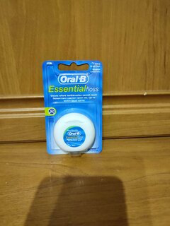 Зубная нить Oral-B, Essential floss мятная - фото 3 от пользователя