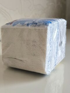 Салфетки бумажные New Line, Гжель, 100 шт, 24х24 см, в ассортименте - фото 6 от пользователя