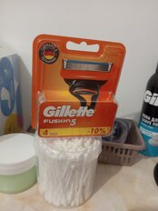 Сменные кассеты для бритв Gillette, Fusion, для мужчин, 4 шт, 81372251 - фото 2 от пользователя