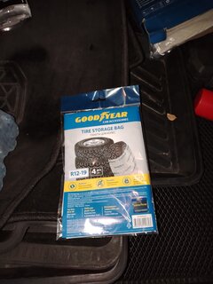 Пакеты для колес 100х100 см, 4 шт, 18 мкм, R12-19, Goodyear, GY004025 - фото 6 от пользователя