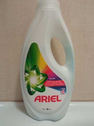 Гель для стирки Ariel, 0.78 л, для цветного белья, Color - фото 2 от пользователя